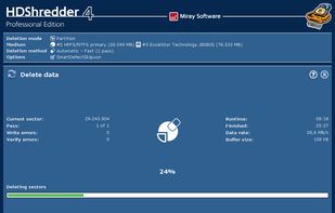 HDShredder screenshot 3