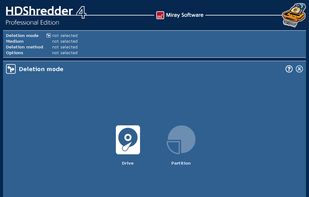 HDShredder screenshot 1
