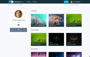 HDwallpapers.net - User's Profile page