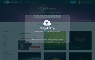 HDwallpapers.net - Upload Modal