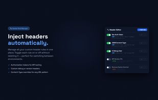 Header Editor screenshot 3