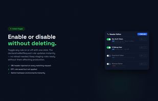 Header Editor screenshot 1
