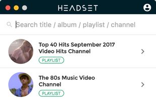 Headset screenshot 1