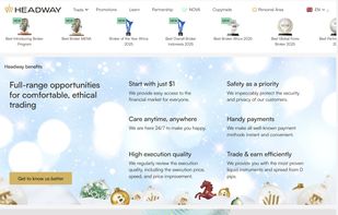 Headway website screenshot