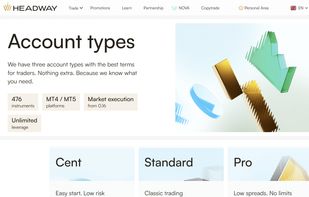 Types of accounts on Headway