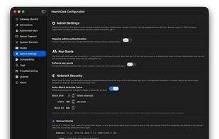 Admin Settings