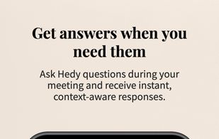 Hedy AI screenshot 1