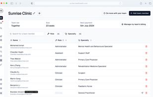 Heidi Health screenshot 1
