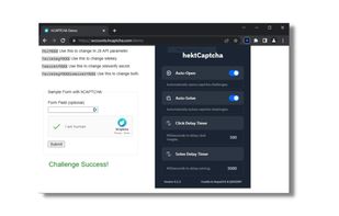 hektCaptcha screenshot 1