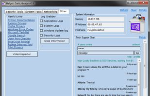 Helge's Switchblade screenshot 1