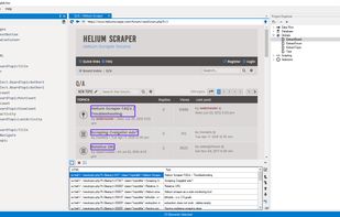 Helium Scraper screenshot 1