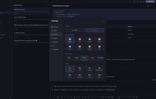 HelixNotes screenshot 1
