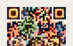 Qr example generated with "fireworks" prompt