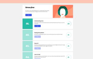Overview about the course units