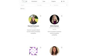 Listings with current availability, focus age, specialties, registration, price, location and much more.

