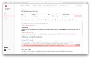 HelpDocs screenshot 1