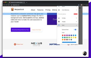 Helperbird screenshot 1