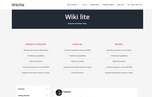 Helpie wiki main page