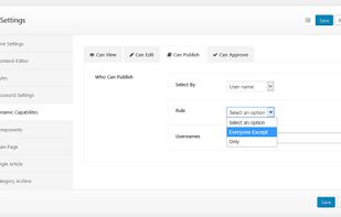 Helpie Content Control