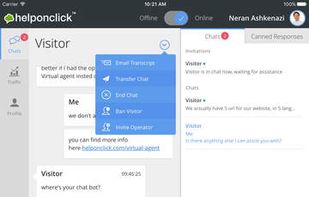 HelpOnClick Live Chat screenshot 3