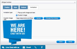 HelpOnClick Live Chat screenshot 1