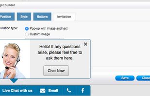 HelpOnClick Live Chat screenshot 1