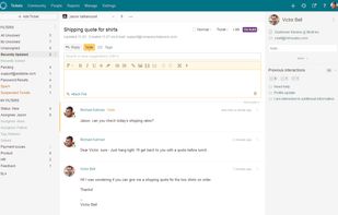 Help Desk Admin Panel
