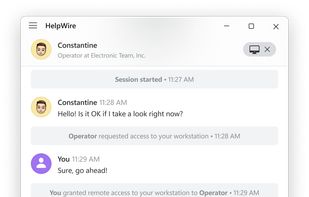 HelpWire Client native Windows app