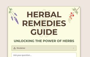 Herbal Remedies Guide screenshot 1
