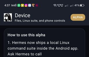 Hermes Agent Fork screenshot 3