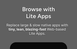 Hermit • Lite Apps Browser screenshot 1