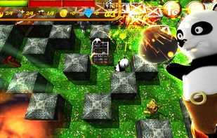 Hero Panda Bomber screenshot 1