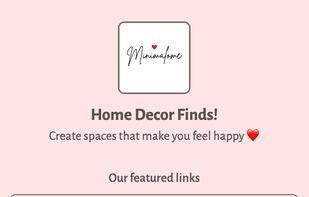 User Page Mobile View