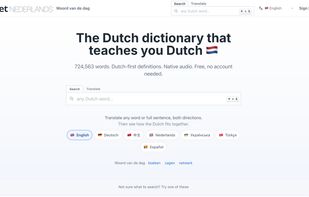 The most complete learners dictionary and only of its kind supporting multiple languages for translations.
