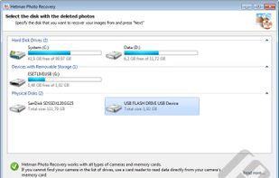 Hetman Photo Recovery screenshot 1