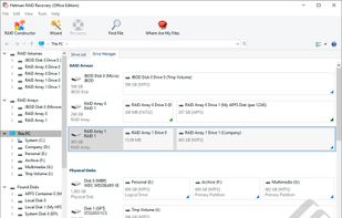 Hetman RAID Recovery screenshot 1