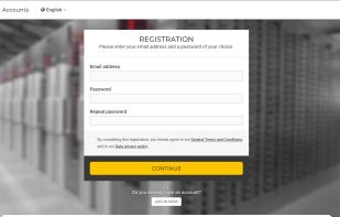 Registration Page