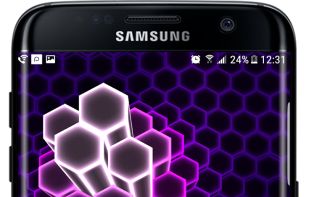 Hex Particles 3D Live Wallpaper screenshot 1