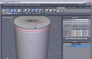 Hexagon screenshot 1