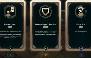 ARAM Mayhem: an S to D tier badge under every augment card, ranked for your champion