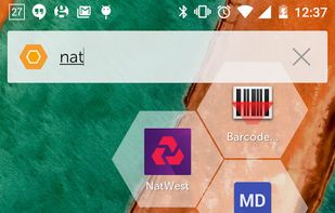 Hexy Launcher screenshot 1