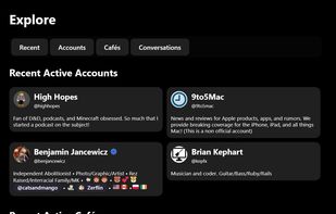 hey.cafe screenshot 1