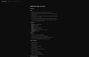 Every note is made of Tabs, and every Tab is whatever you ask for. It could be a timeline, a Q&A sheet, a mind map, a glossary, or a recipe card. Save the layout as a Blueprint and reuse it on the next source with one click.