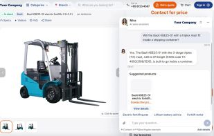 Website chat and quote requests land in one inbox