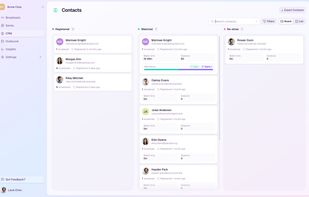 Audience CRM and contact records