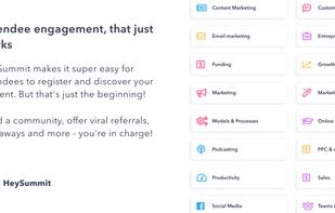 HeySummit screenshot 1