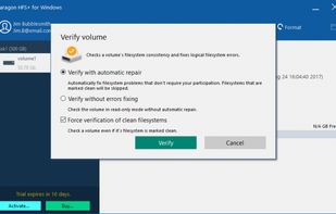 Paragon HFS+ for Windows screenshot 2