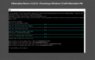 Hibernation Recon screenshot 2