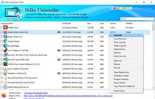 HiBit Uninstaller screenshot 1