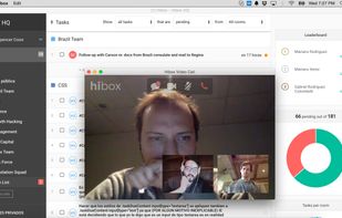Hibox group videoconferencing